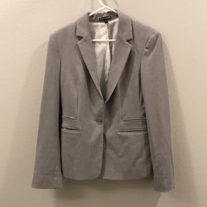 Gray blazer
